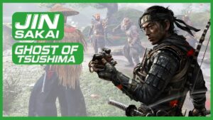 Jin Sakai - Ghost of Tsushima - Lenda Gamer - MuralGamer