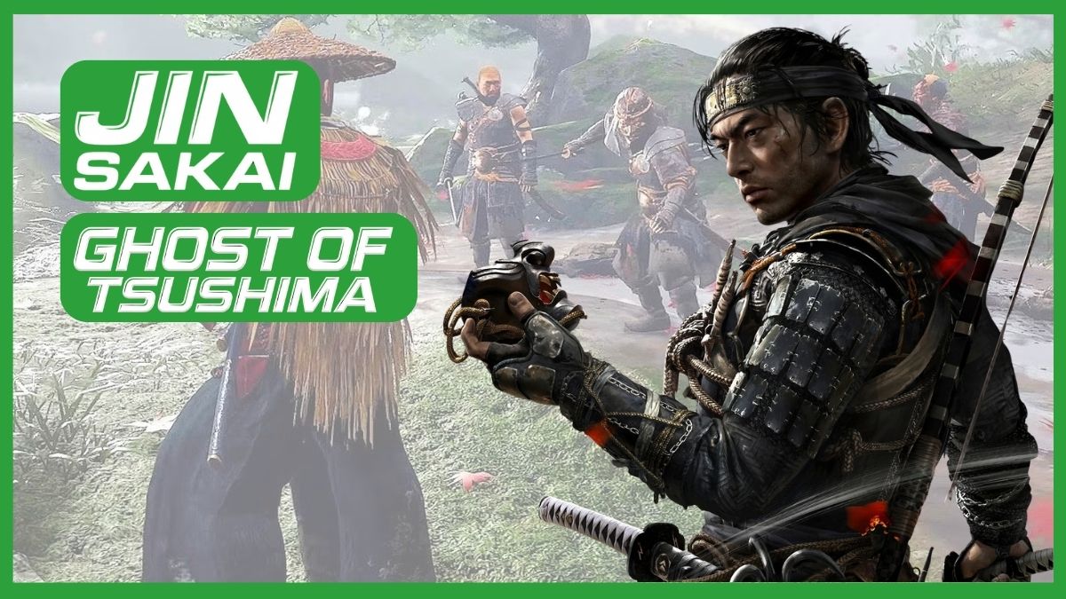 Jin Sakai - Ghost of Tsushima - Lenda Gamer - MuralGamer
