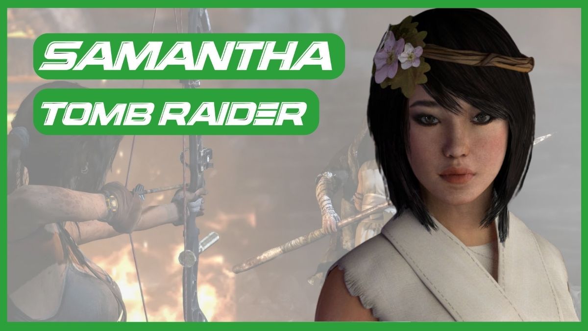 Samantha Nishimura - Tomb Raider - Lenda Gamer - MuralGamer