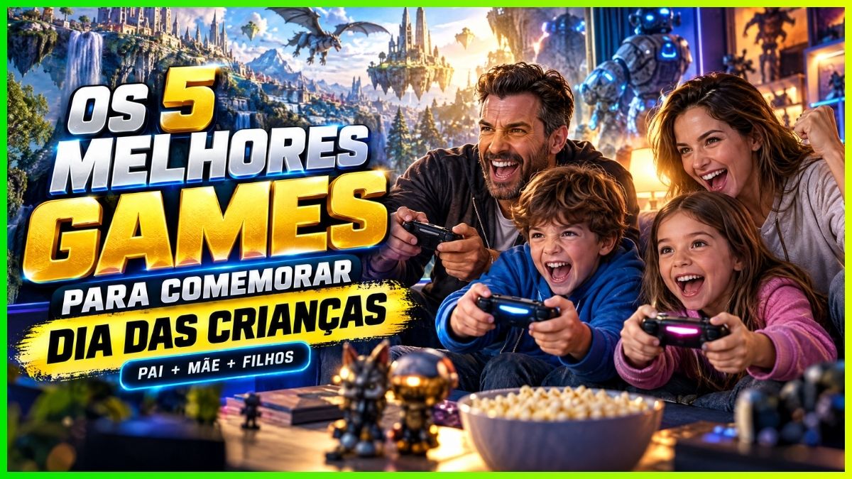 Os 5 Melhores Games para Comemorar no Dia das Crianças